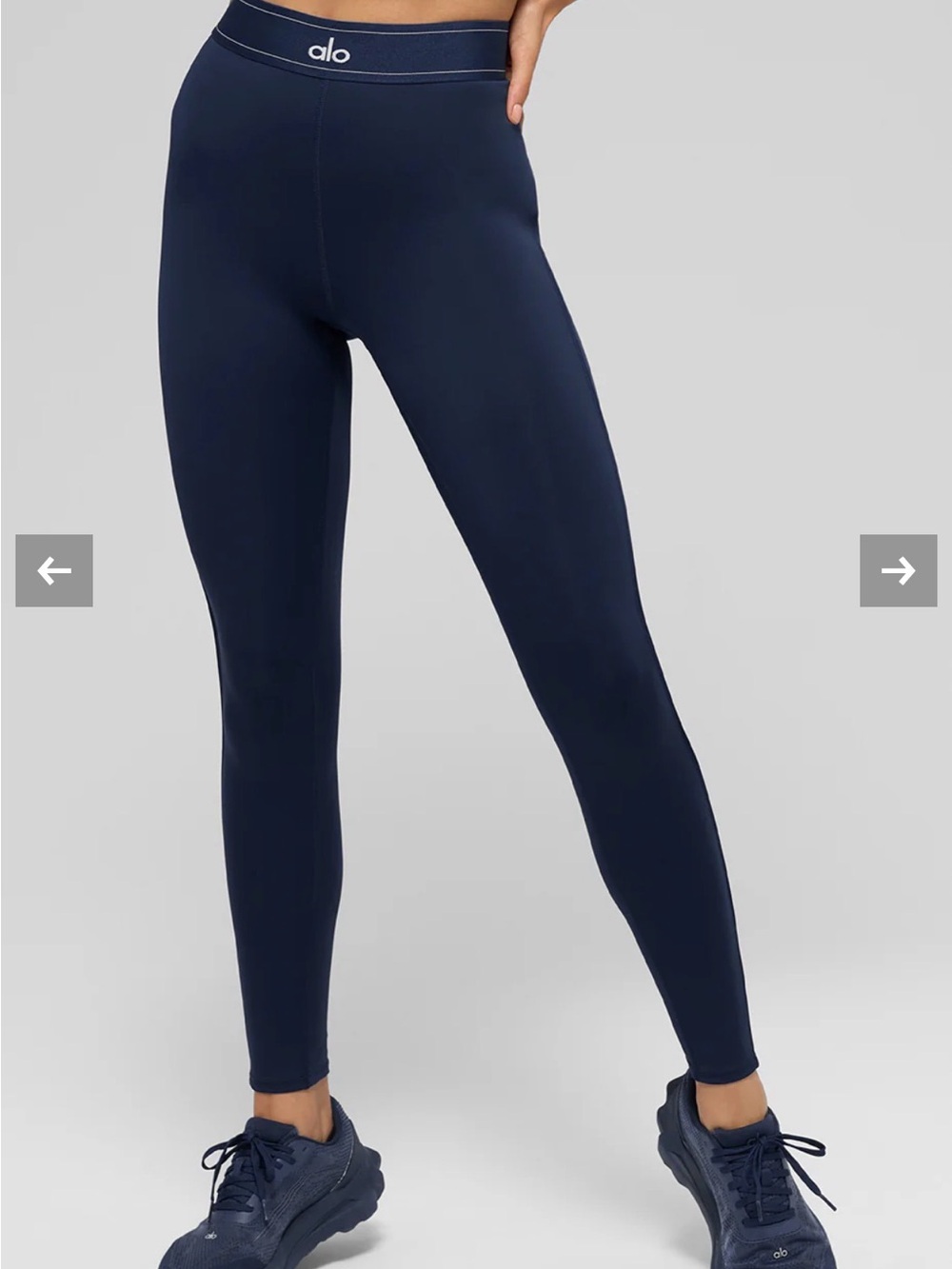 ALO Yoga Navy High-Rise Leggings
